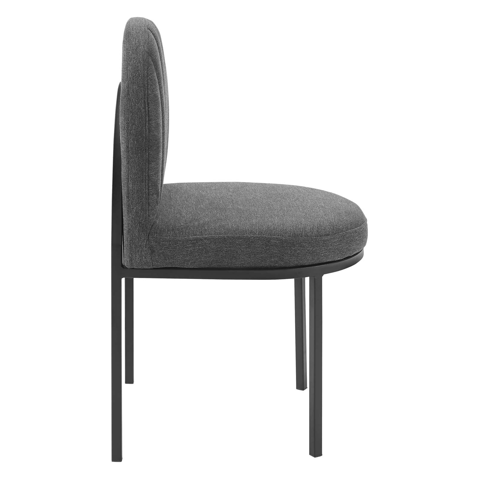 Isla Upholstered Fabric Dining Side Chair Set of 2 by Modway