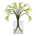 Calla Lily Artificial Arrangement in Vase