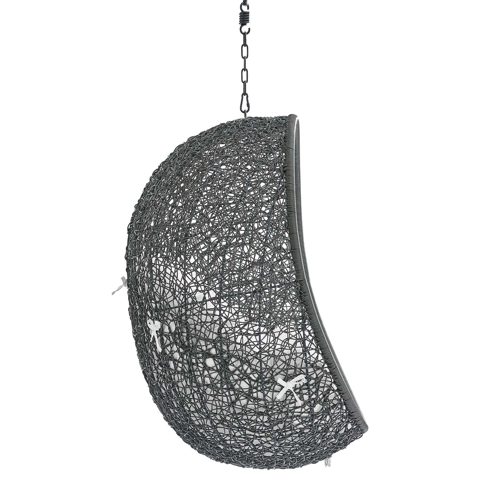 Hide Sunbrella¨ Fabric Swing Outdoor Patio Lounge Chair Without Stand by Modway