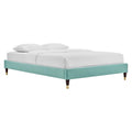 Harlow Performance Velvet Full Platform Bed Frame by Modway