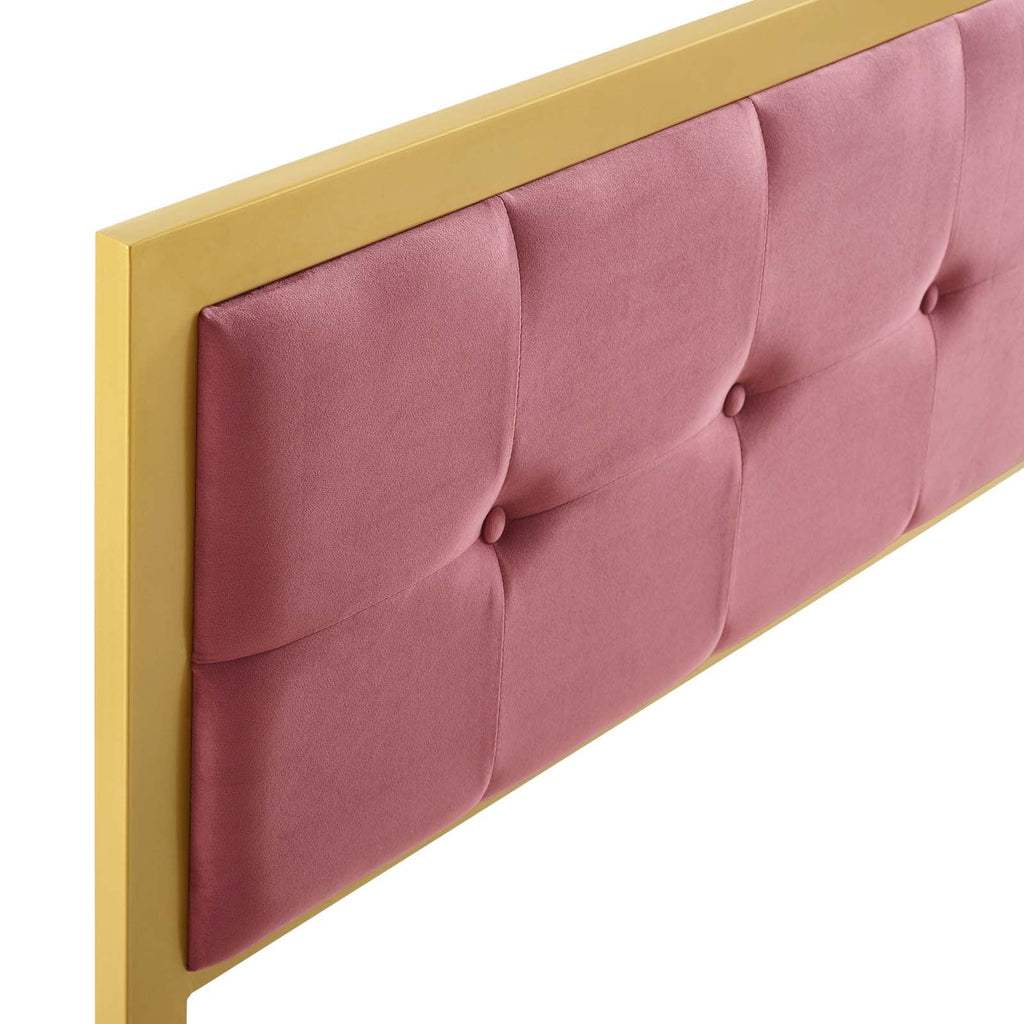 Teagan Tufted Performance Velvet King Headboard by Modway