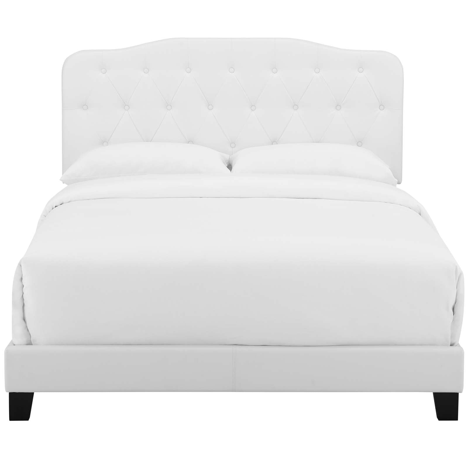 Amelia Faux Leather King Bed by Modway