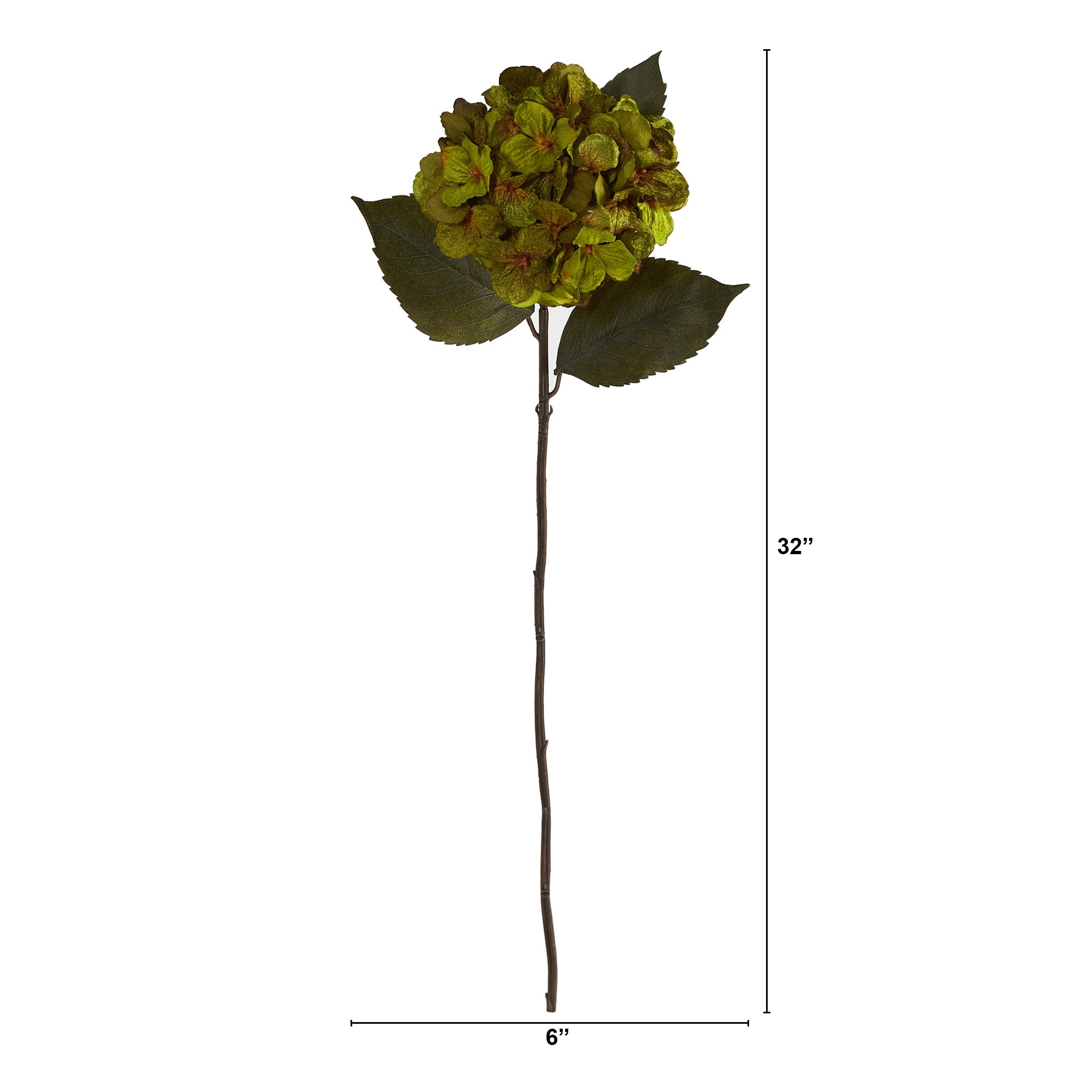 32" Hydrangea Artificial Flower (Set of 6)