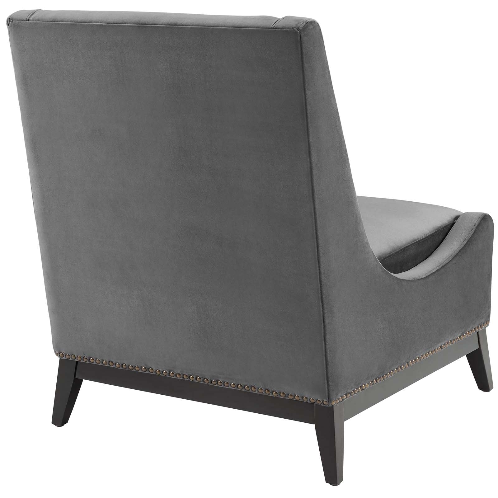 Confident Upholstered Performance Velvet Lounge Chair Set of 2 by Modway