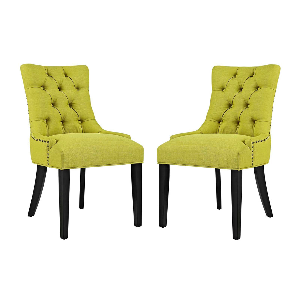 Regent Fabric Dining Side Chair Set of 2 by Modway