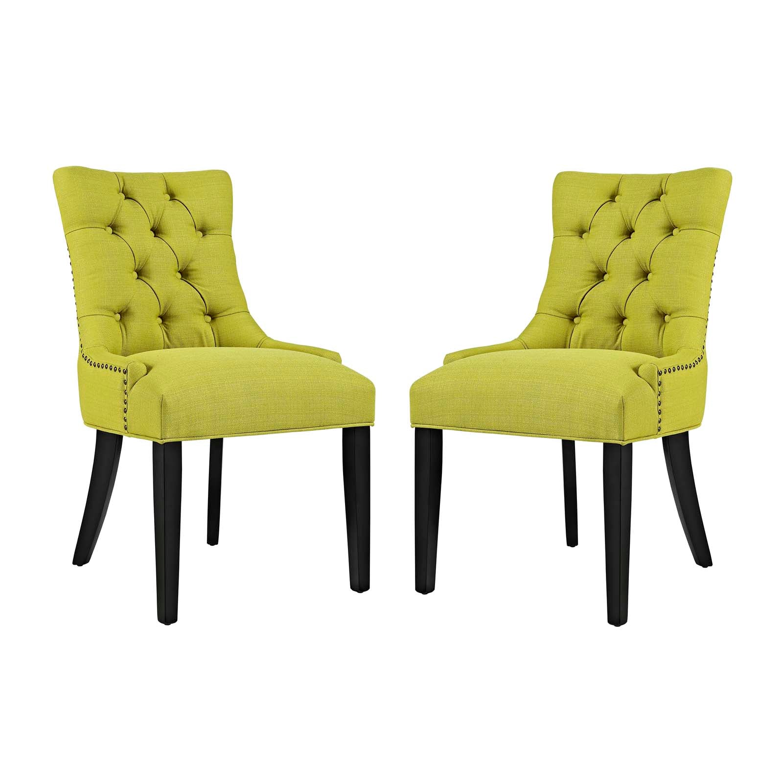 Regent Fabric Dining Side Chair Set of 2 by Modway