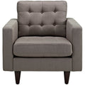 Empress Upholstered Fabric Armchair by Modway