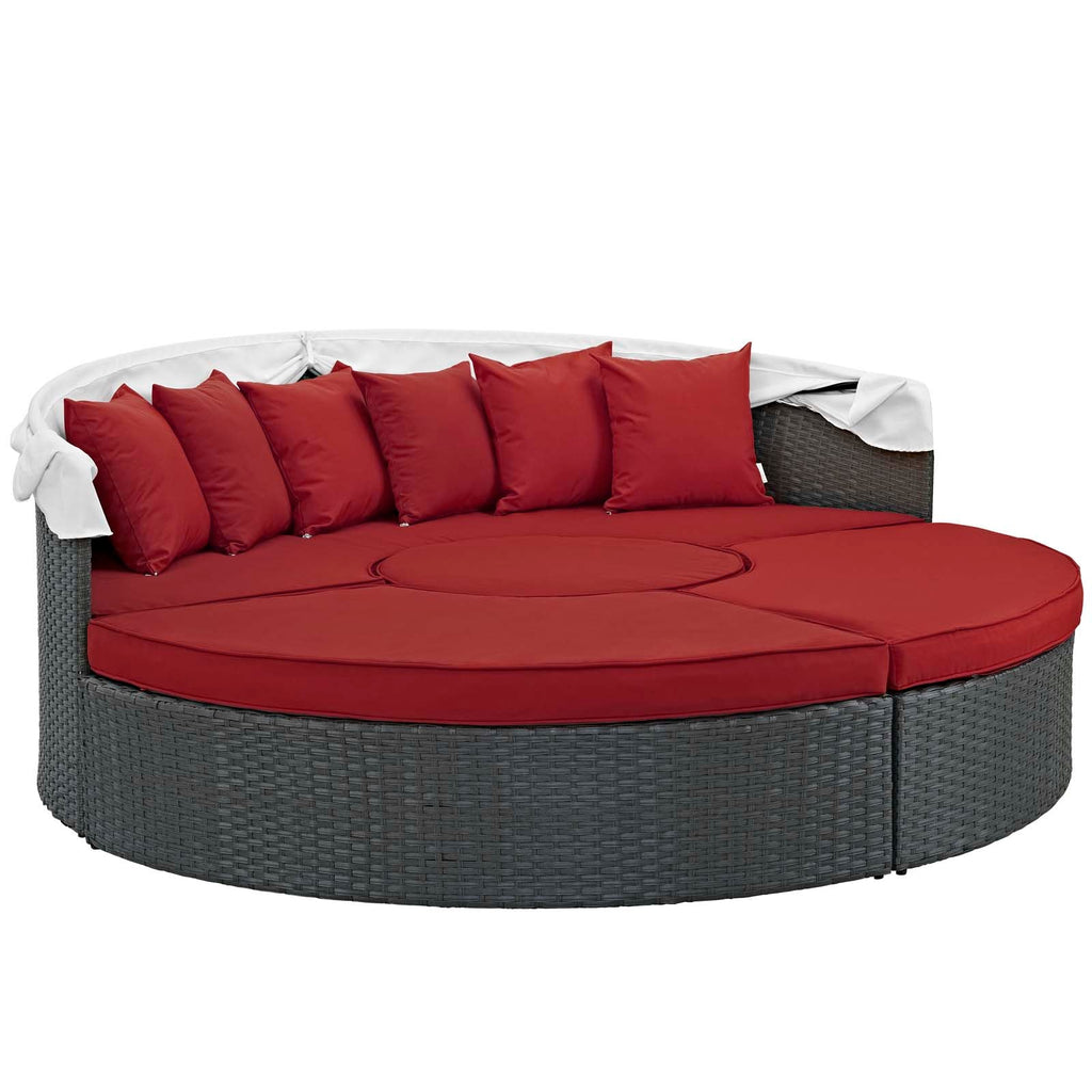 Sojourn Outdoor Patio Sunbrella¨ Daybed by Modway