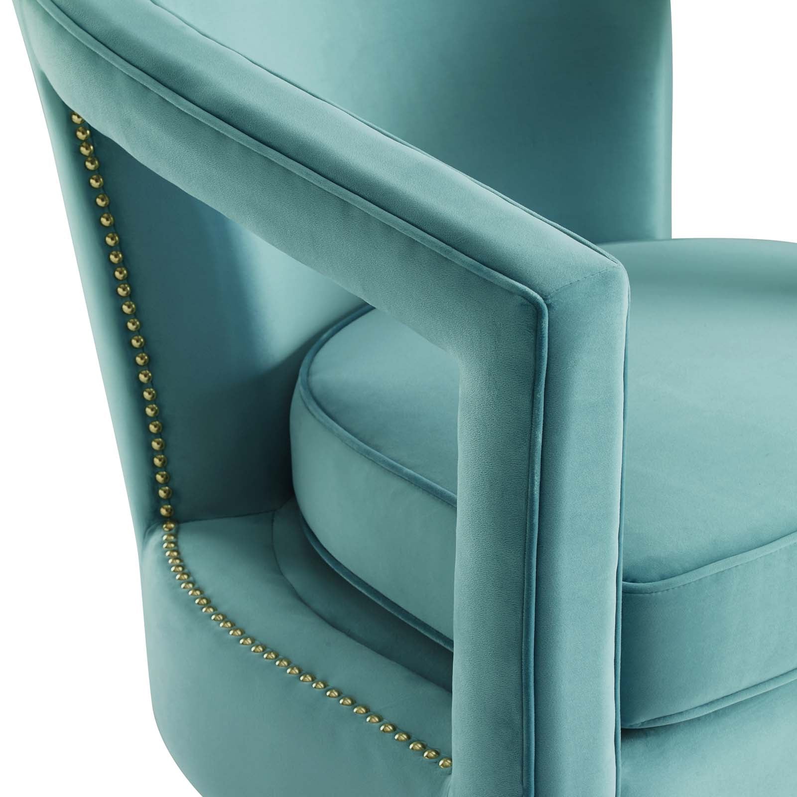 Frolick Performance Velvet Armchair by Modway