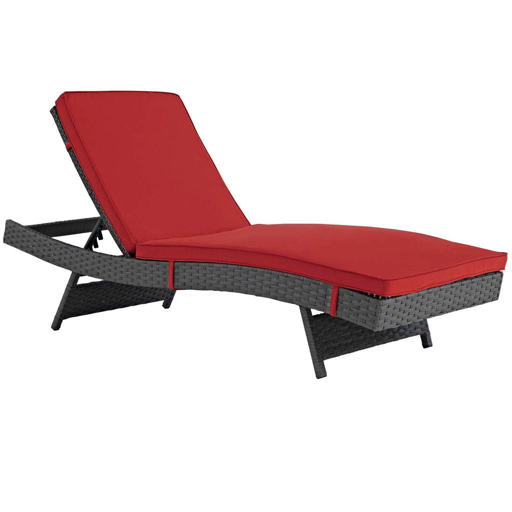 Sojourn Outdoor Patio Sunbrella¨ Chaise by Modway