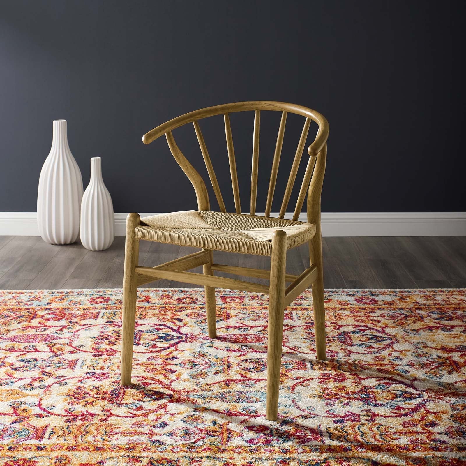 Flourish Spindle Wood Dining Side Chair by Modway