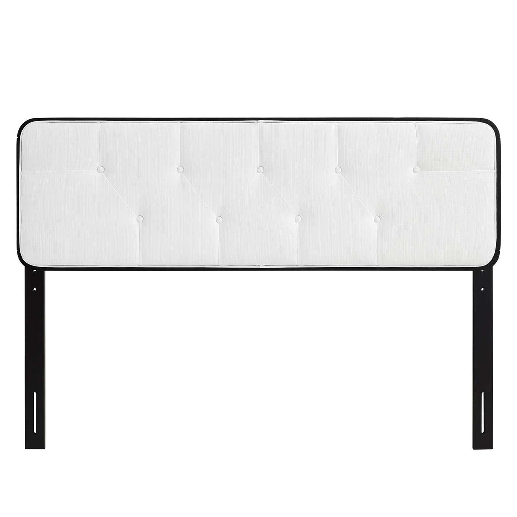 Collins Tufted Fabric and Wood Twin Headboard by Modway