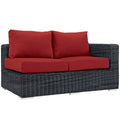 Summon Outdoor Patio Sunbrella¨ Right Arm Loveseat by Modway