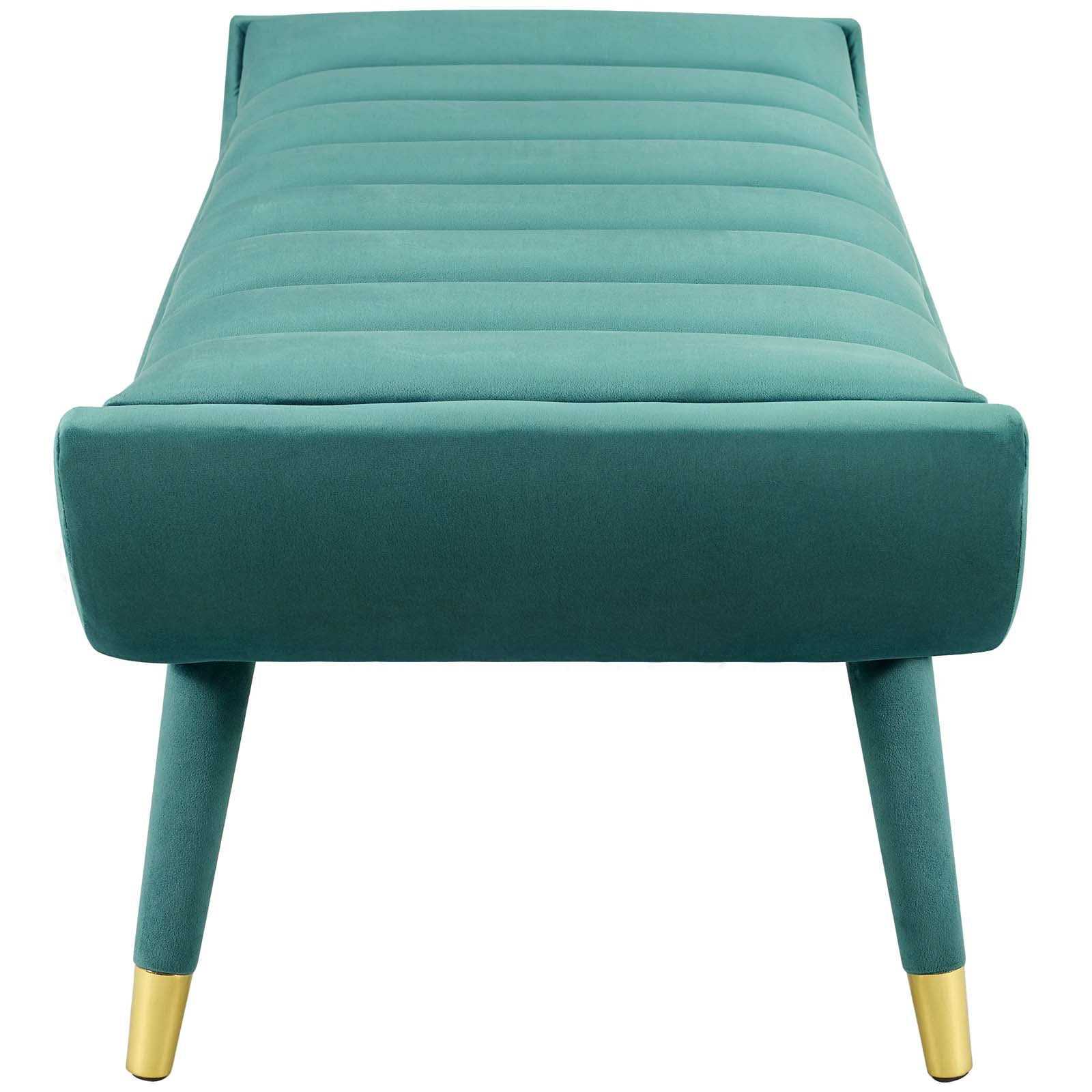Guess Channel Tufted Performance Velvet Accent Bench by Modway