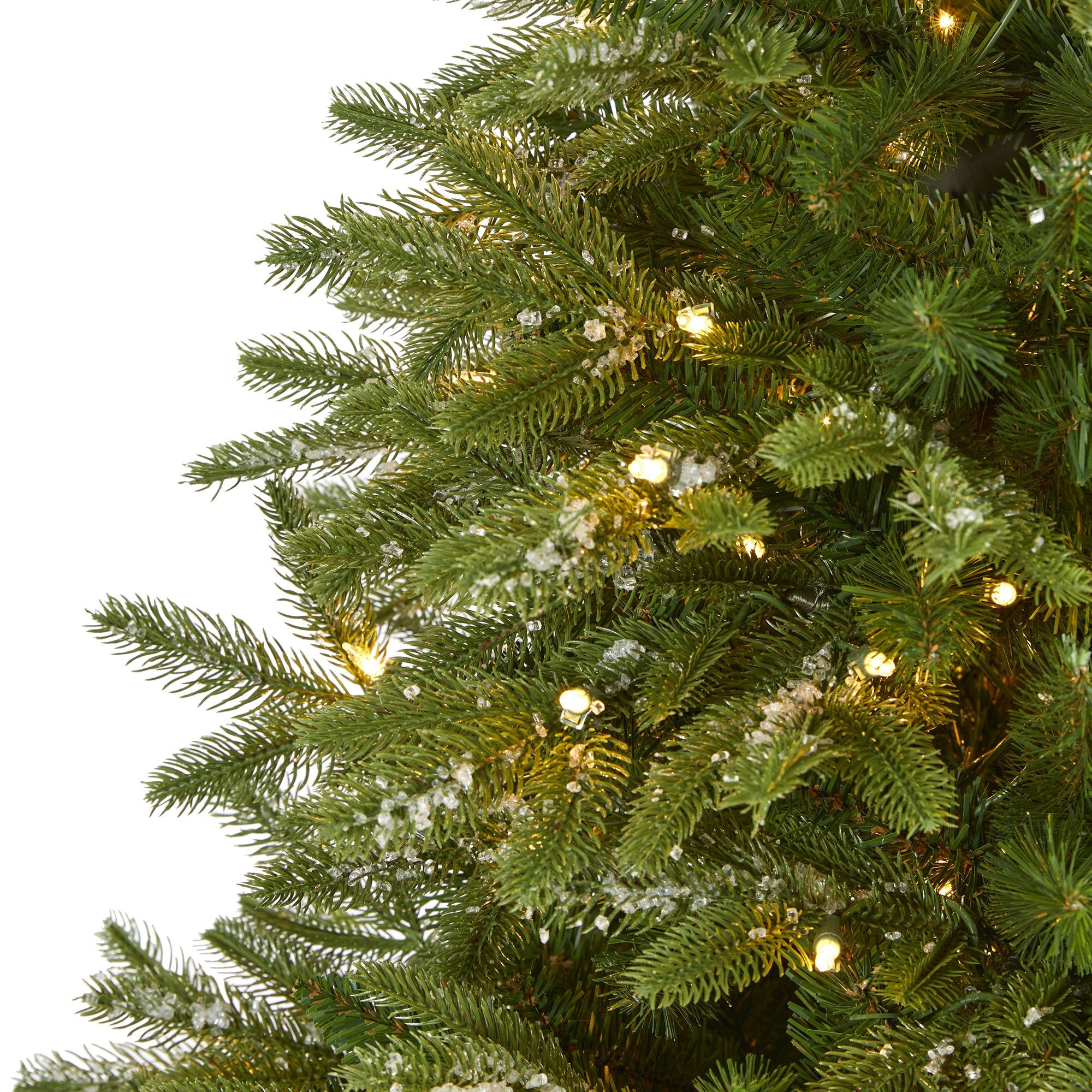 6' Snowed Grand Teton Artificial Christmas Tree with 300 Clear Lights