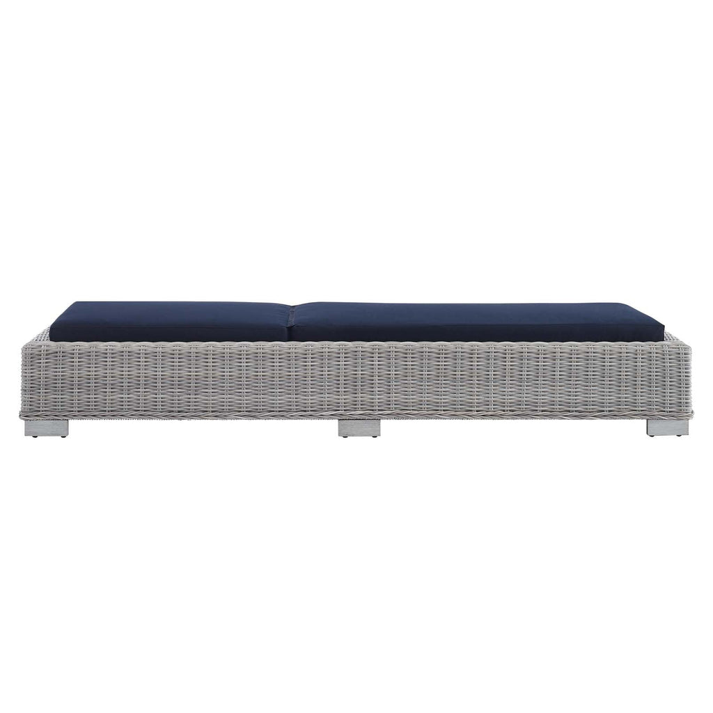 Conway Sunbrella¨ Outdoor Patio Wicker Rattan Chaise Lounge by Modway