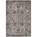 Hana Distressed Vintage Floral Lattice 5x8 Area Rug by Modway