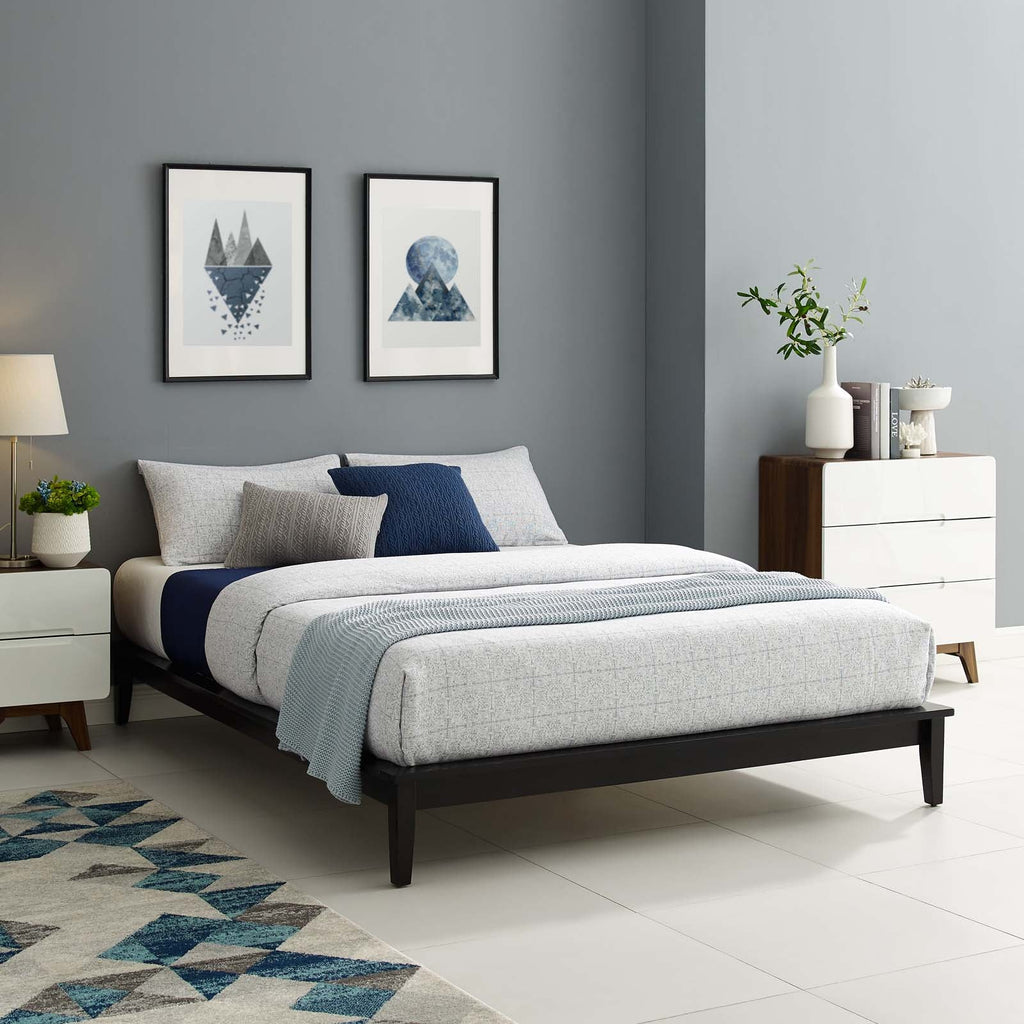 Lodge Wood Queen Platform Bed Frame by Modway