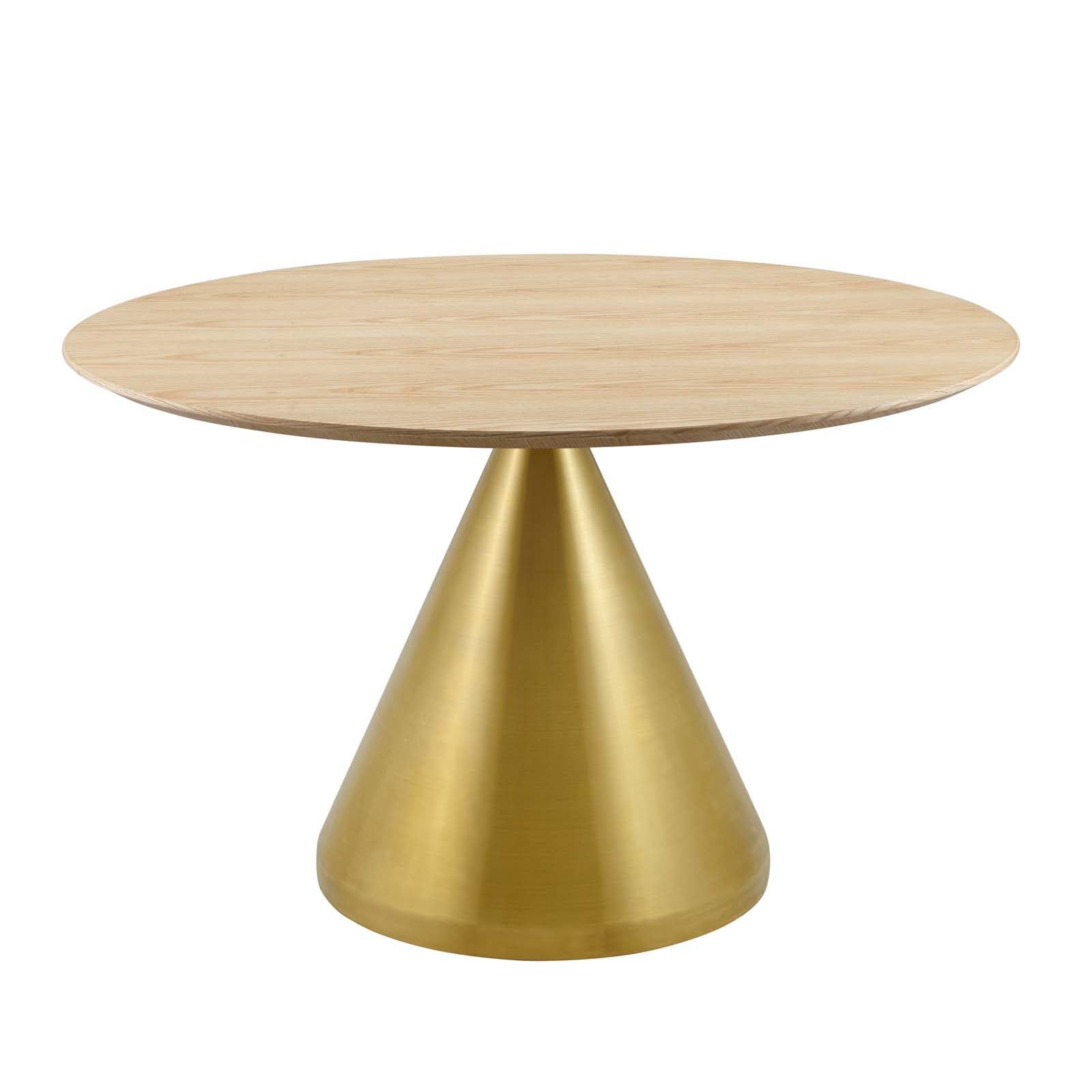 Tupelo 47" Dining Table in Gold Natural