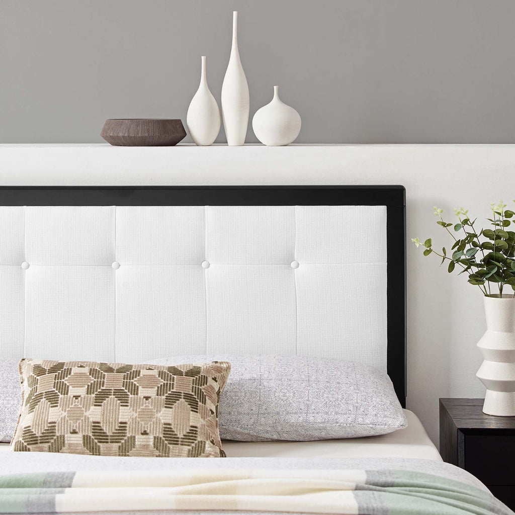 Draper Tufted Fabric and Wood Twin Headboard by Modway
