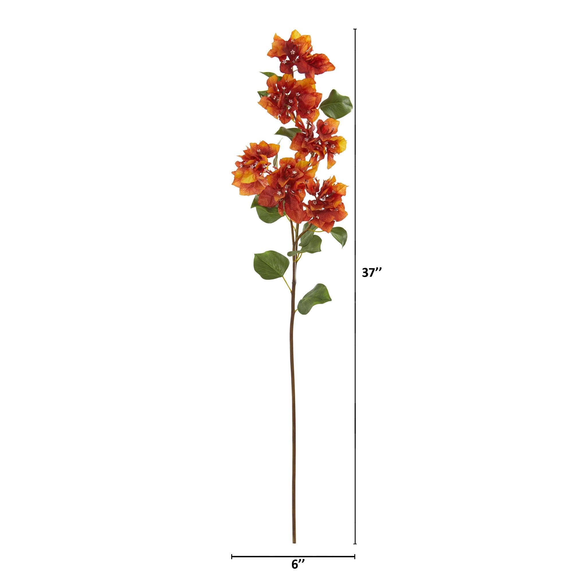 37" Bougainvillea Artificial Flower (Set of 4)