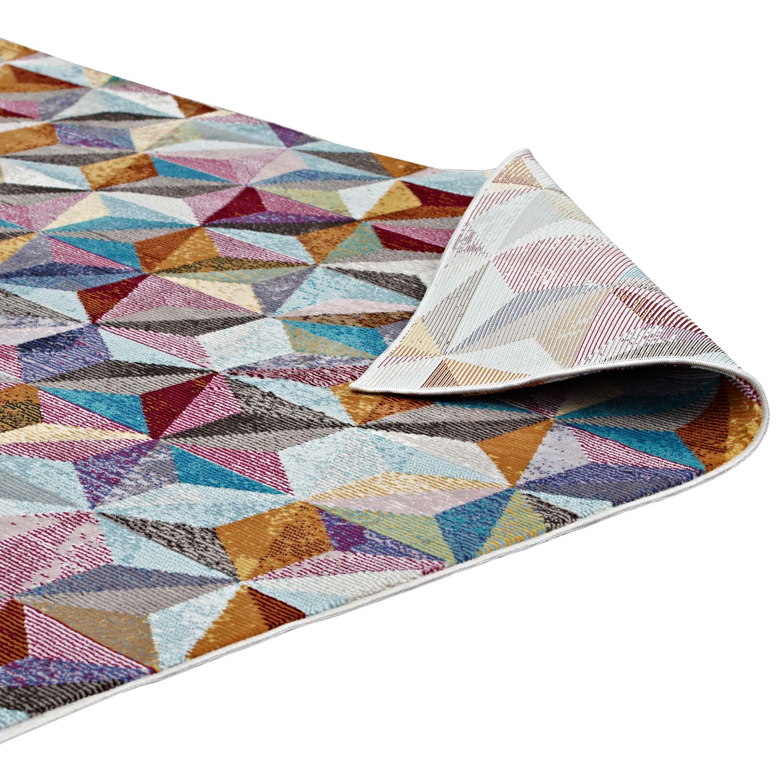 Arisa Geometric Hexagon Mosaic 5x8 Area Rug by Modway