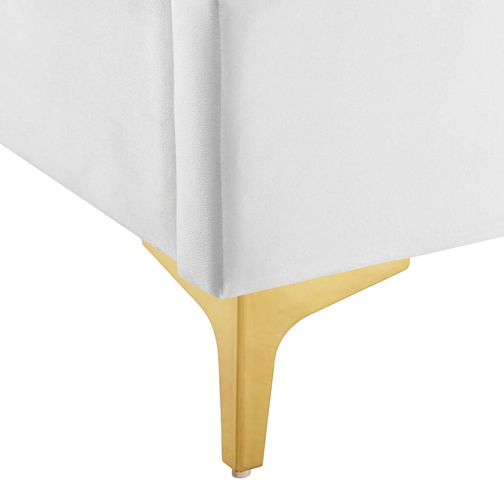 Olivia Performance Velvet Queen Platform Bed by Modway