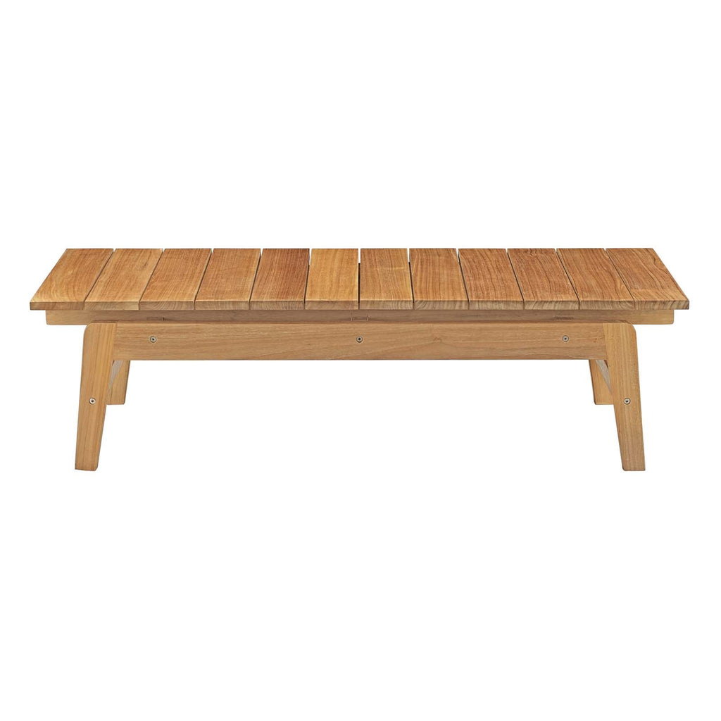 Bayport Outdoor Patio Teak Coffee Table by Modway