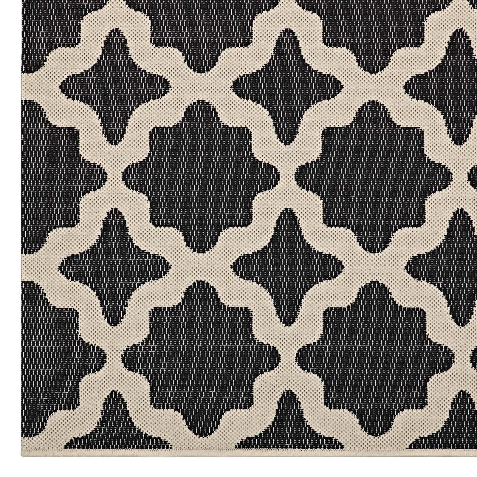 Cerelia Moroccan Trellis Indoor and Outdoor 8x10 Area Rug by Modway