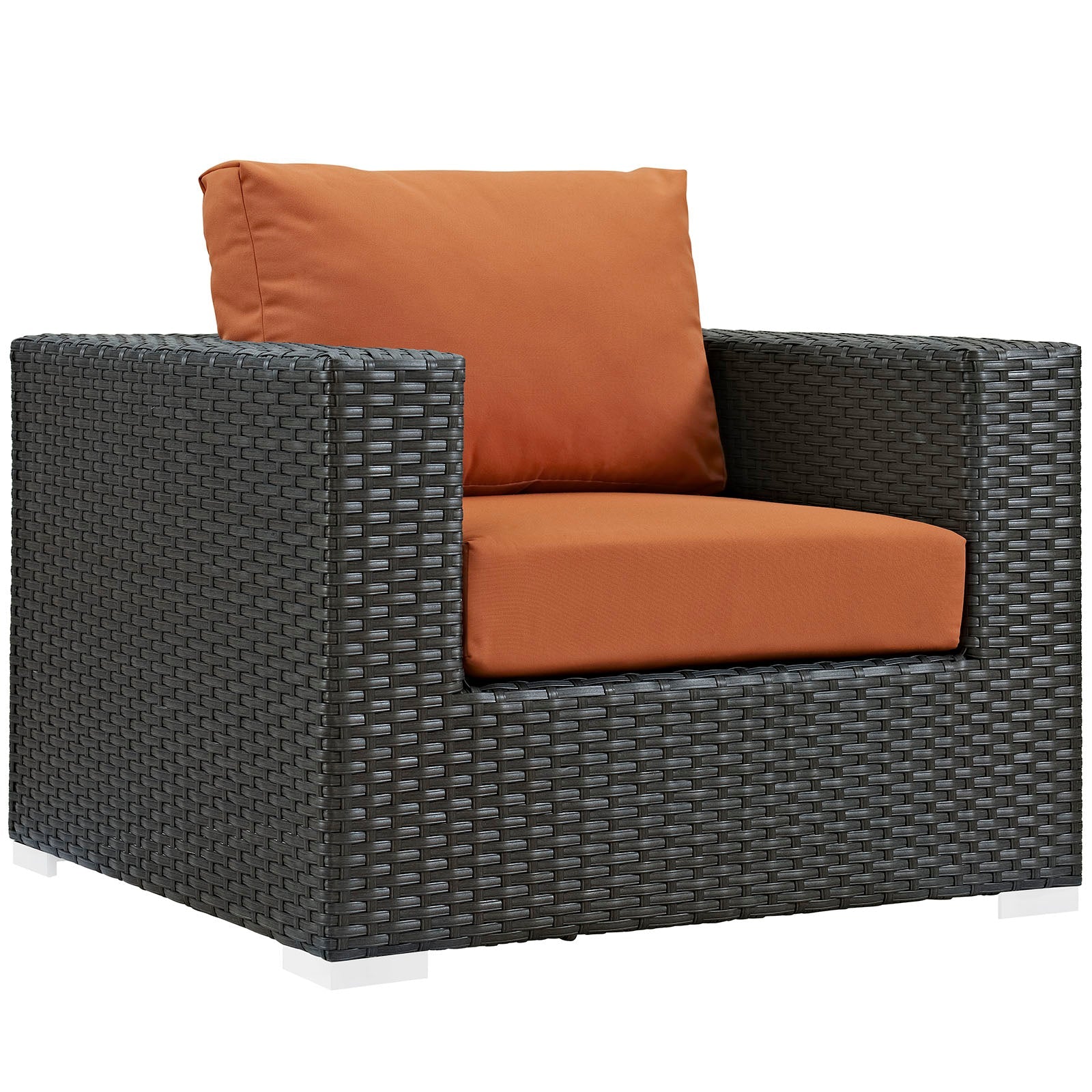 Sojourn 3 Piece Outdoor Patio Sunbrella¨ Sectional Set by Modway