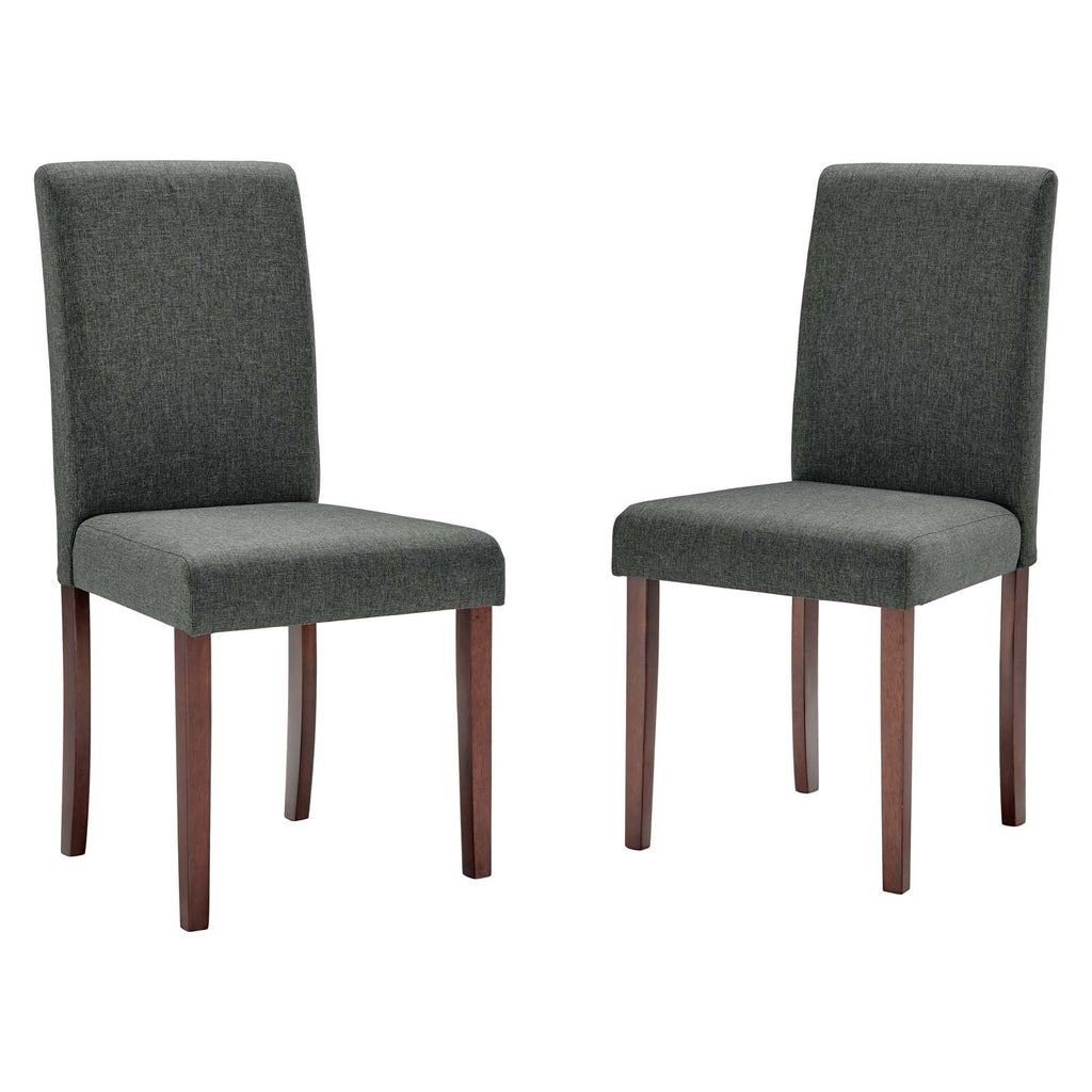 Prosper Upholstered Fabric Dining Side Chair Set of 2 by Modway