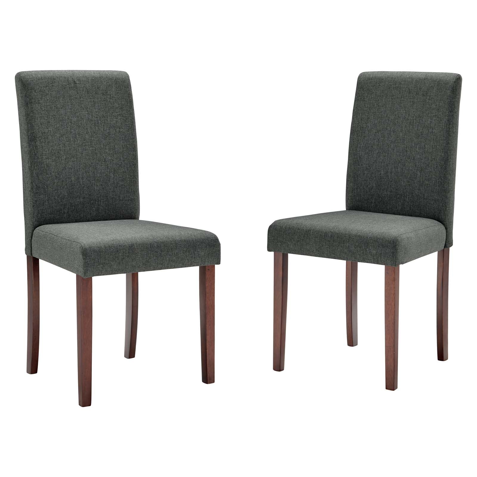 Prosper Upholstered Fabric Dining Side Chair Set of 2 by Modway