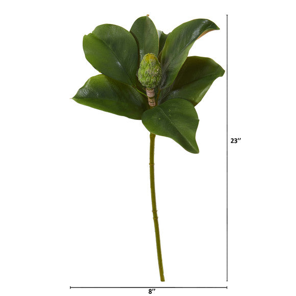 23" Magnolia Artificial Bud Flower (Set of 12)