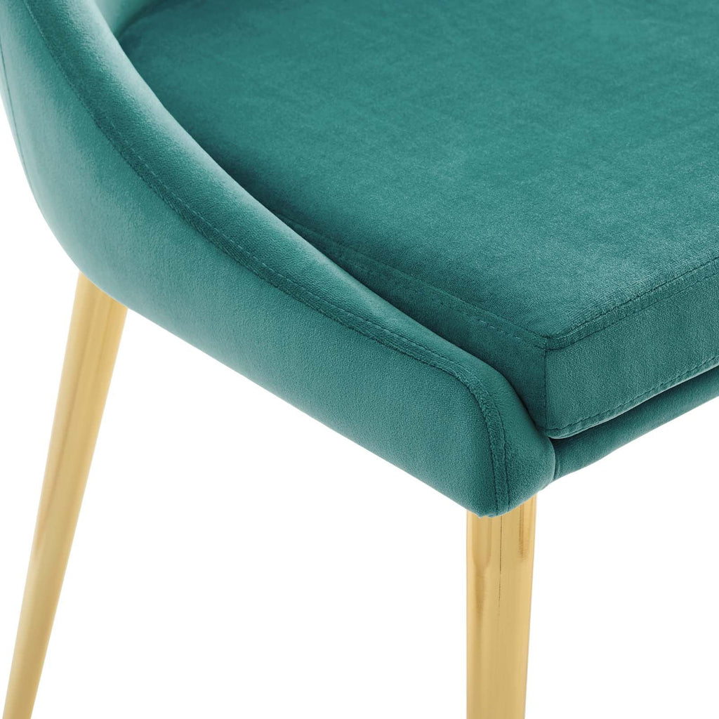 Viscount Modern Accent Performance Velvet Dining Chair by Modway