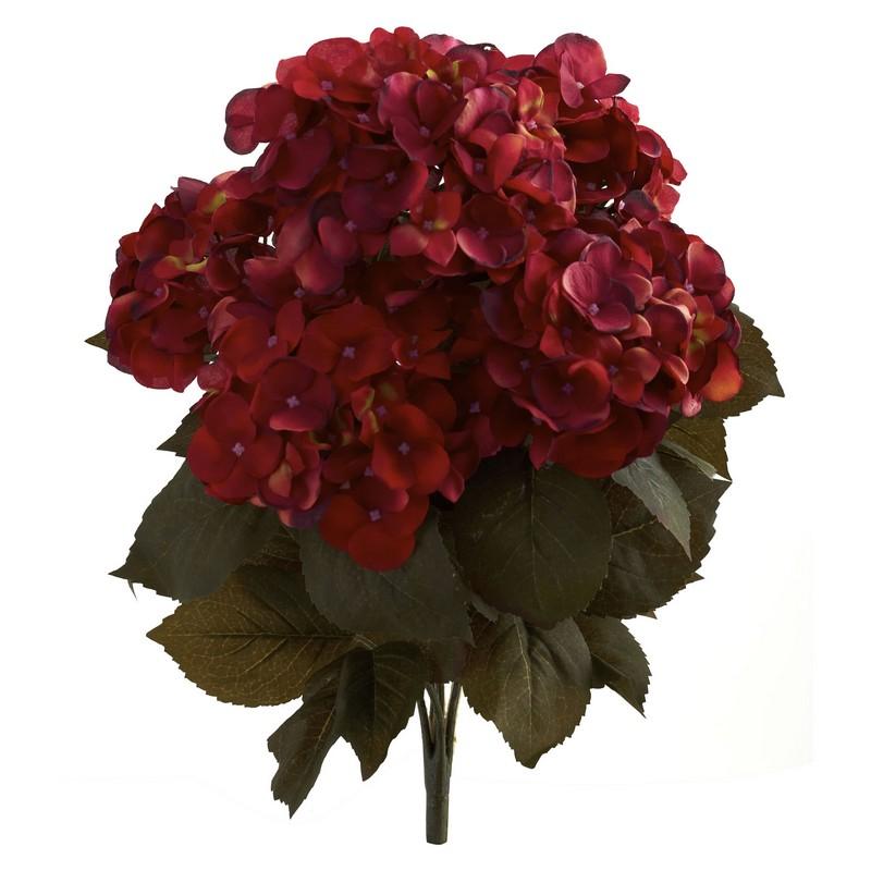20" Fall Hydrangea Artificial Plant (Set of 2)