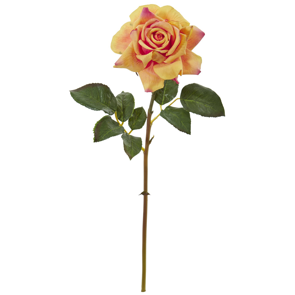 20" Rose Artificial Flower (Set of 6)