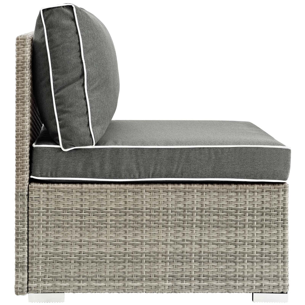Repose Outdoor Patio Armless Chair by Modway
