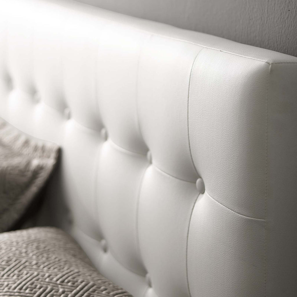 Emily Upholstered Vinyl Full Headboard by Modway