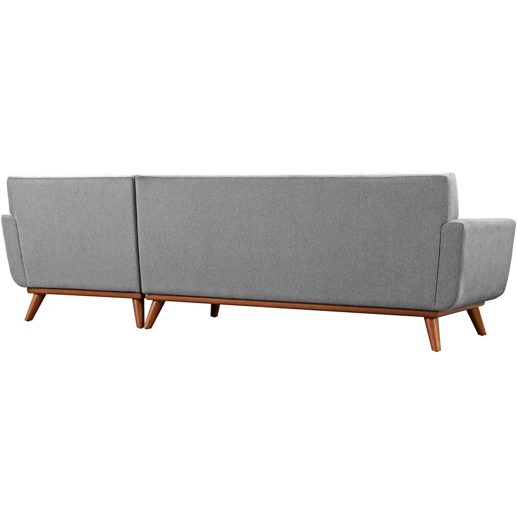 Engage Right-Facing Upholstered Fabric Sectional Sofa by Modway