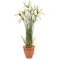 46"  Papyrus Artificial Plant in Terracotta Planter