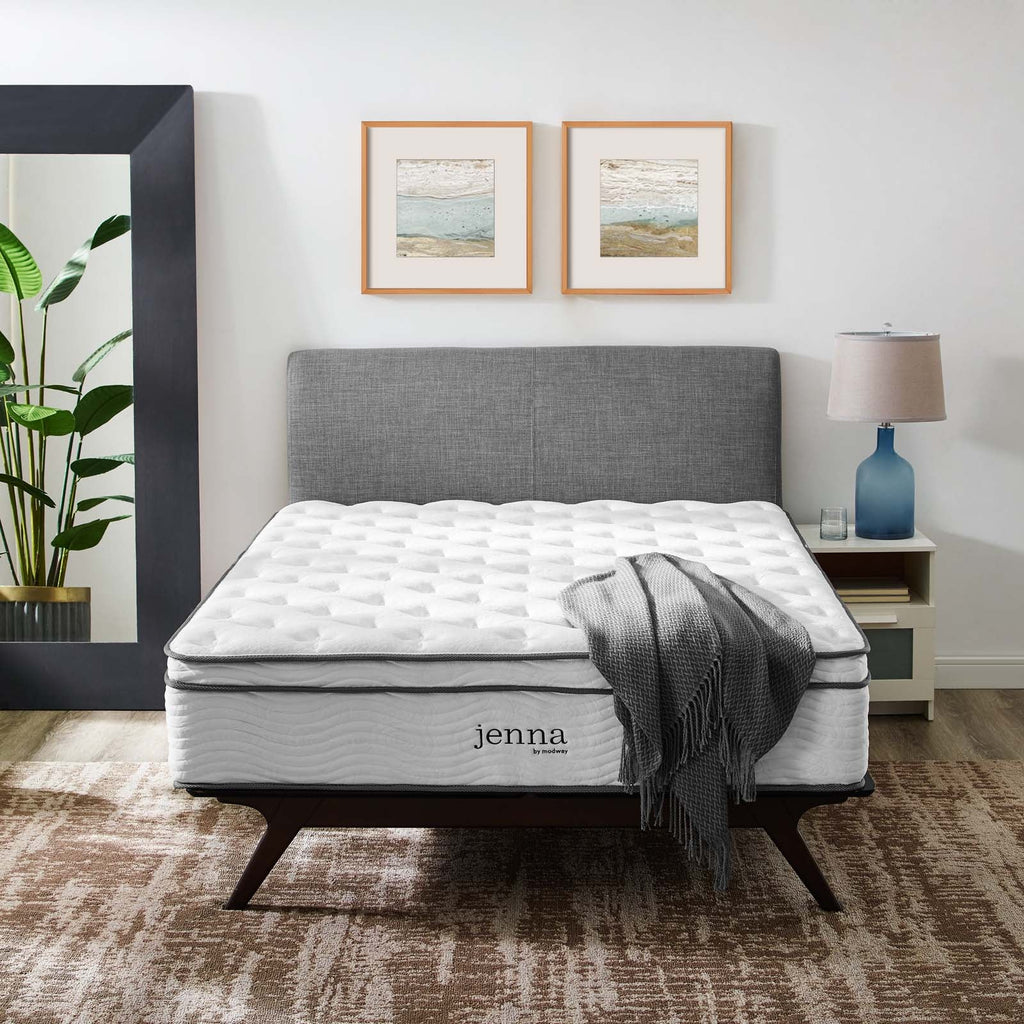 Jenna 14" Innerspring and Foam Full Mattress by Modway