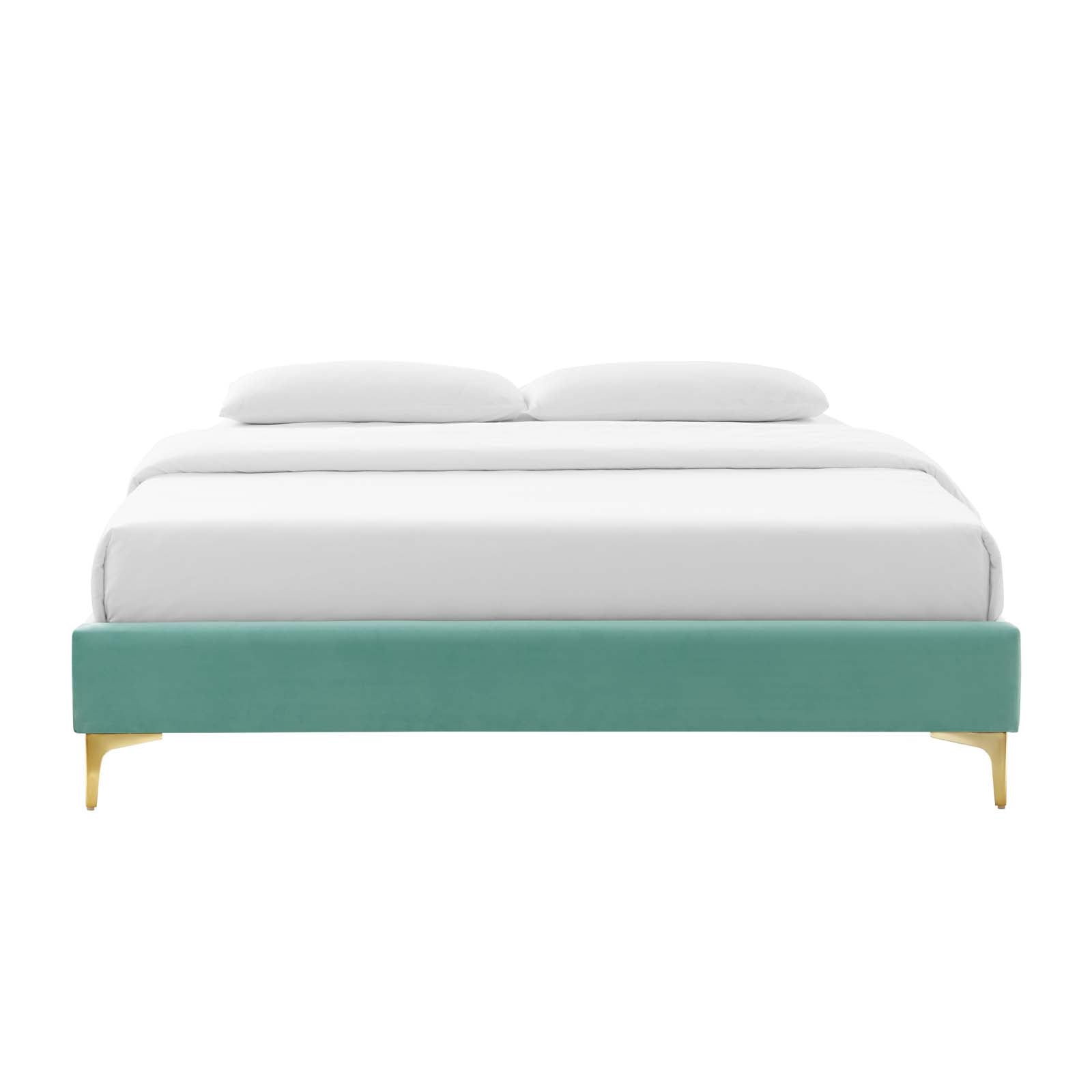Sutton Performance Velvet King Bed Frame by Modway