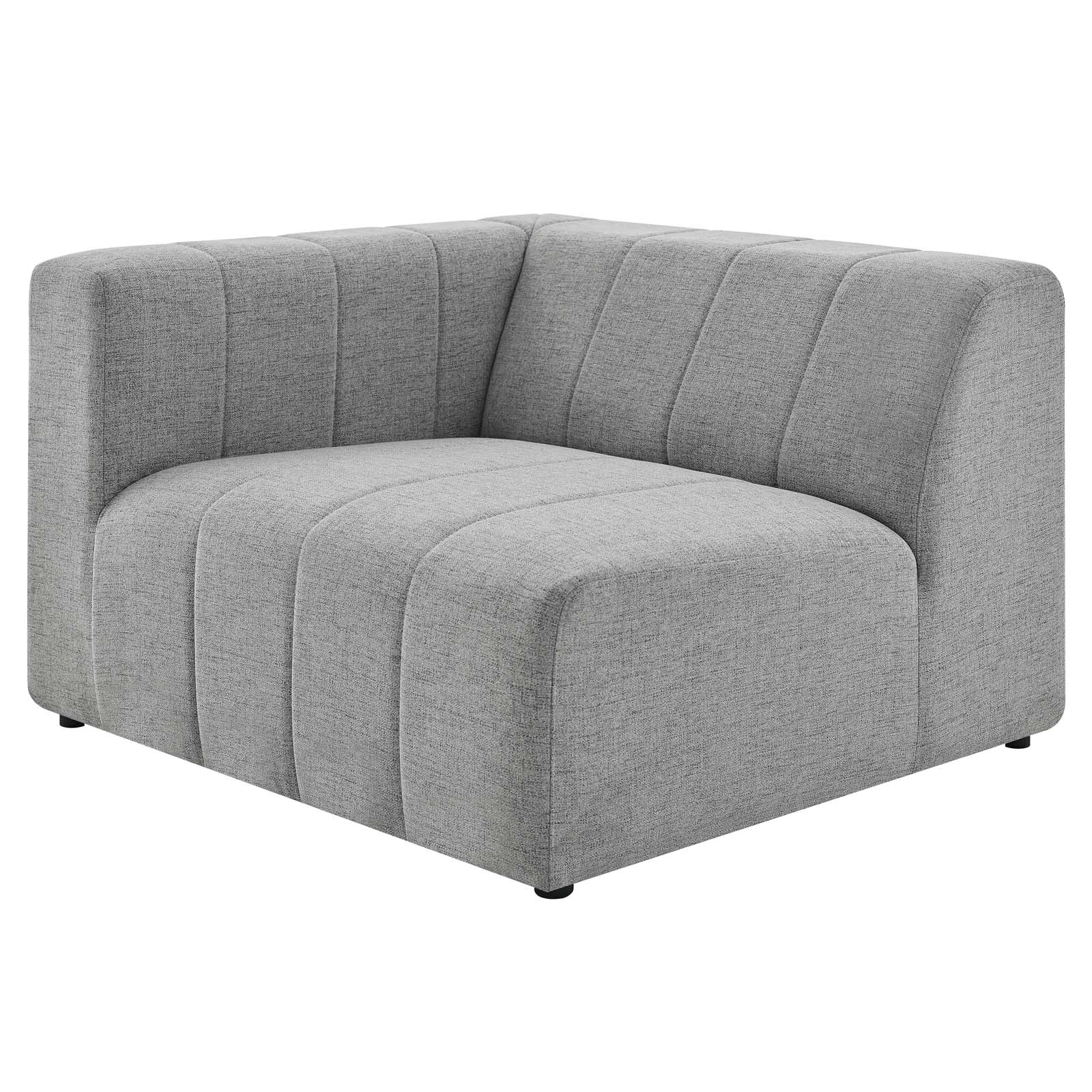 Bartlett Upholstered Fabric Left-Arm Chair by Modway