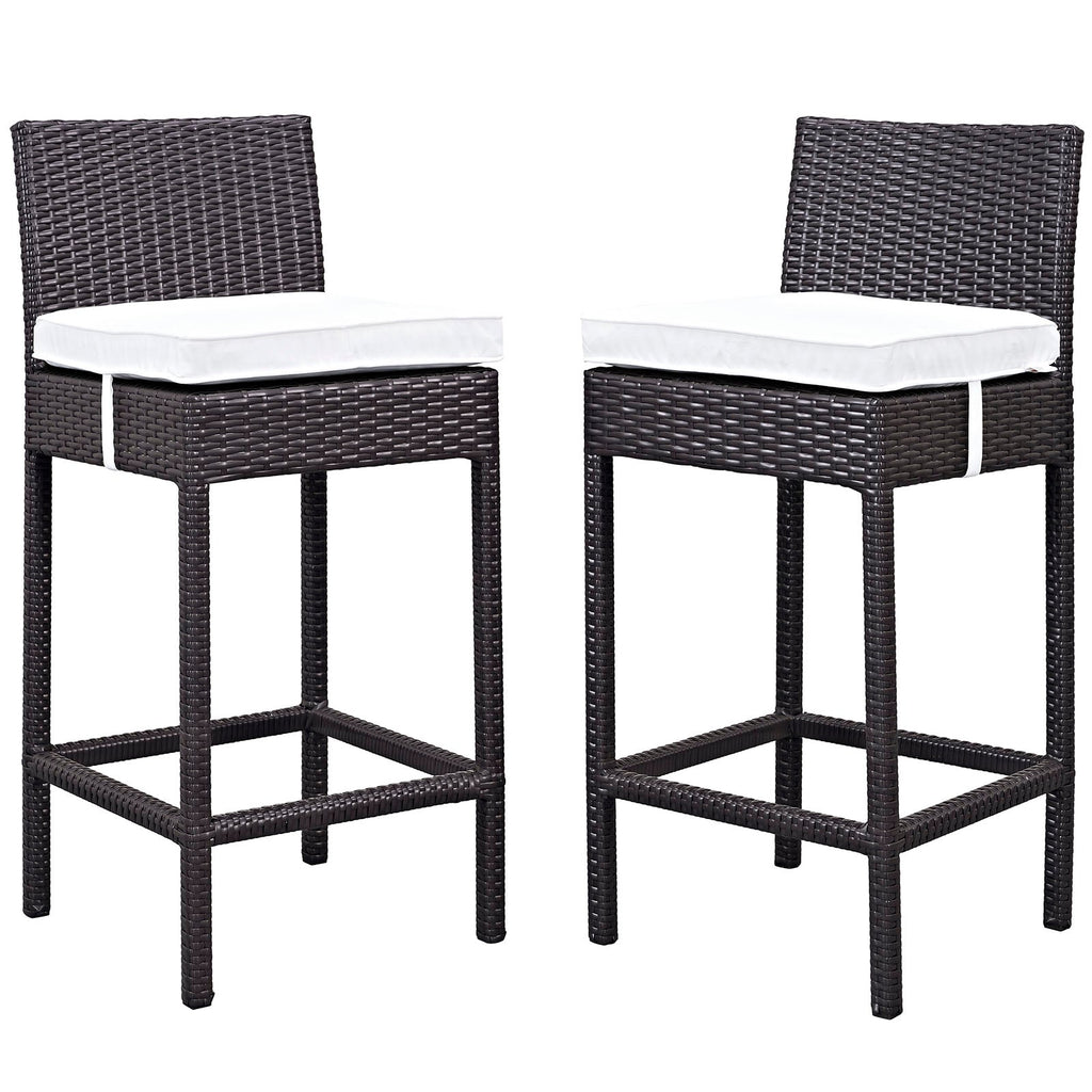Lift Outdoor Patio Bar Stool Set of 2 by Modway