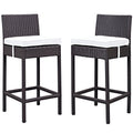 Lift Outdoor Patio Bar Stool Set of 2 by Modway
