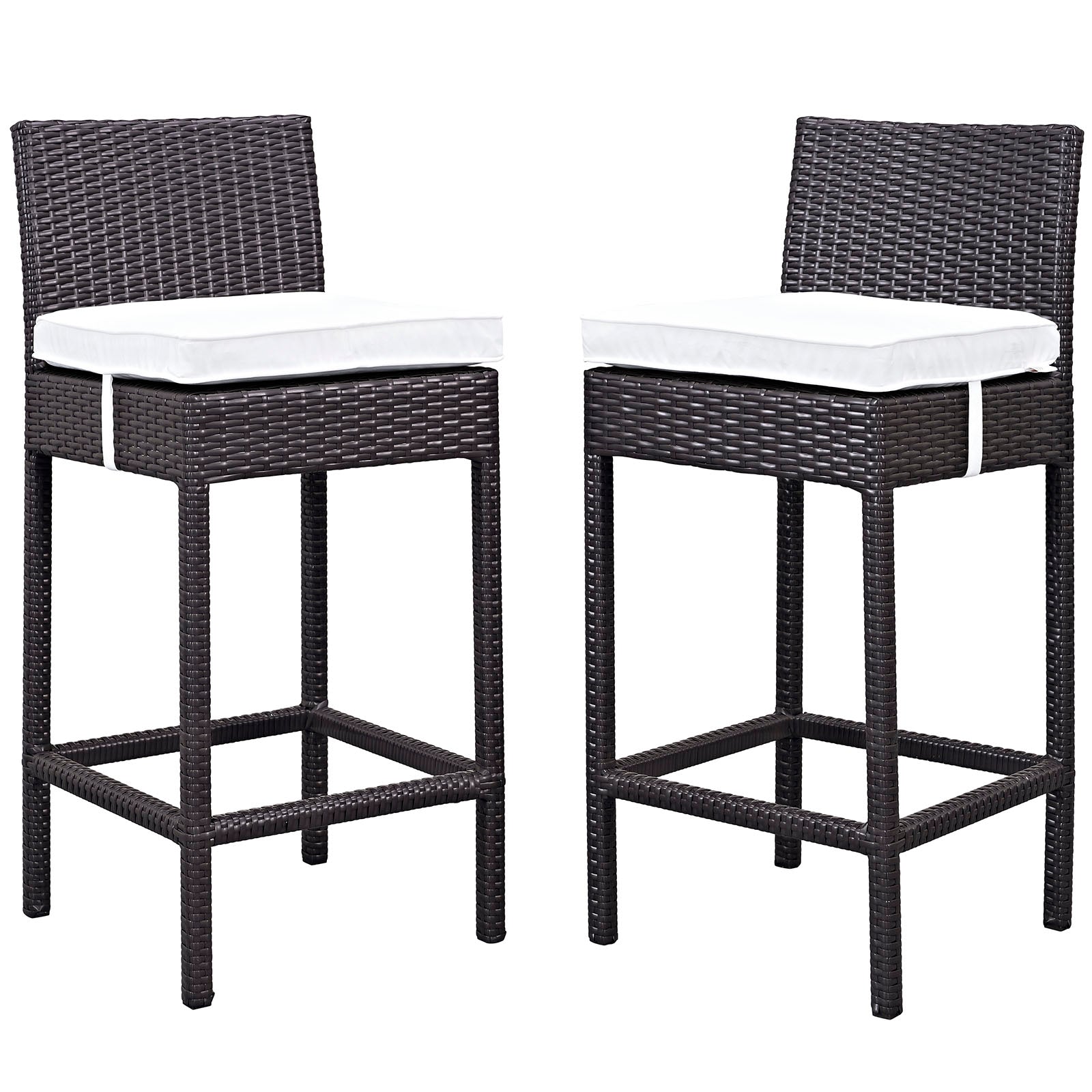 Lift Outdoor Patio Bar Stool Set of 2 by Modway