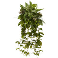 36" Mixed Greens Hanging Artificial Plant (Set of 2)