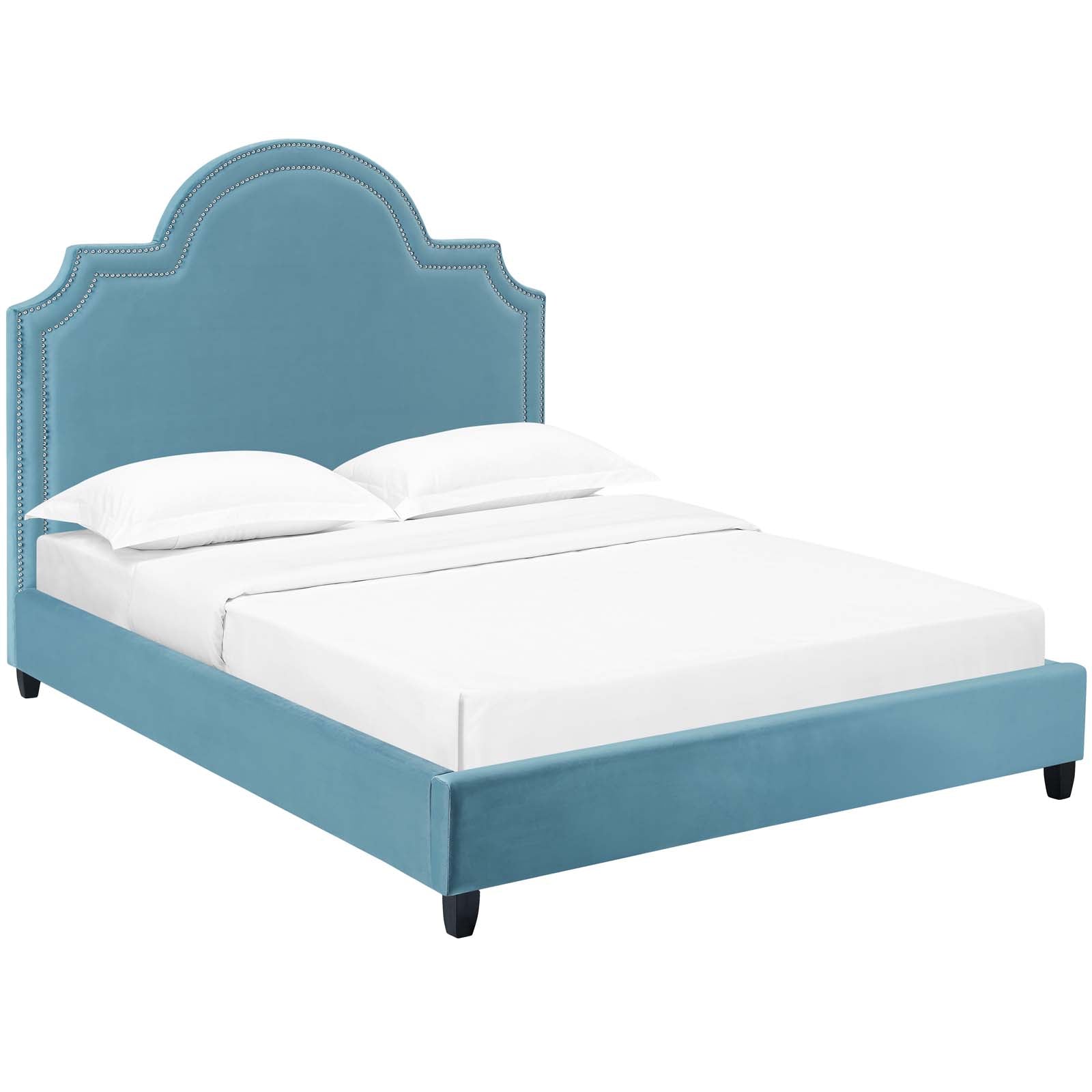Primrose Performance Velvet Queen Platform Bed by Modway