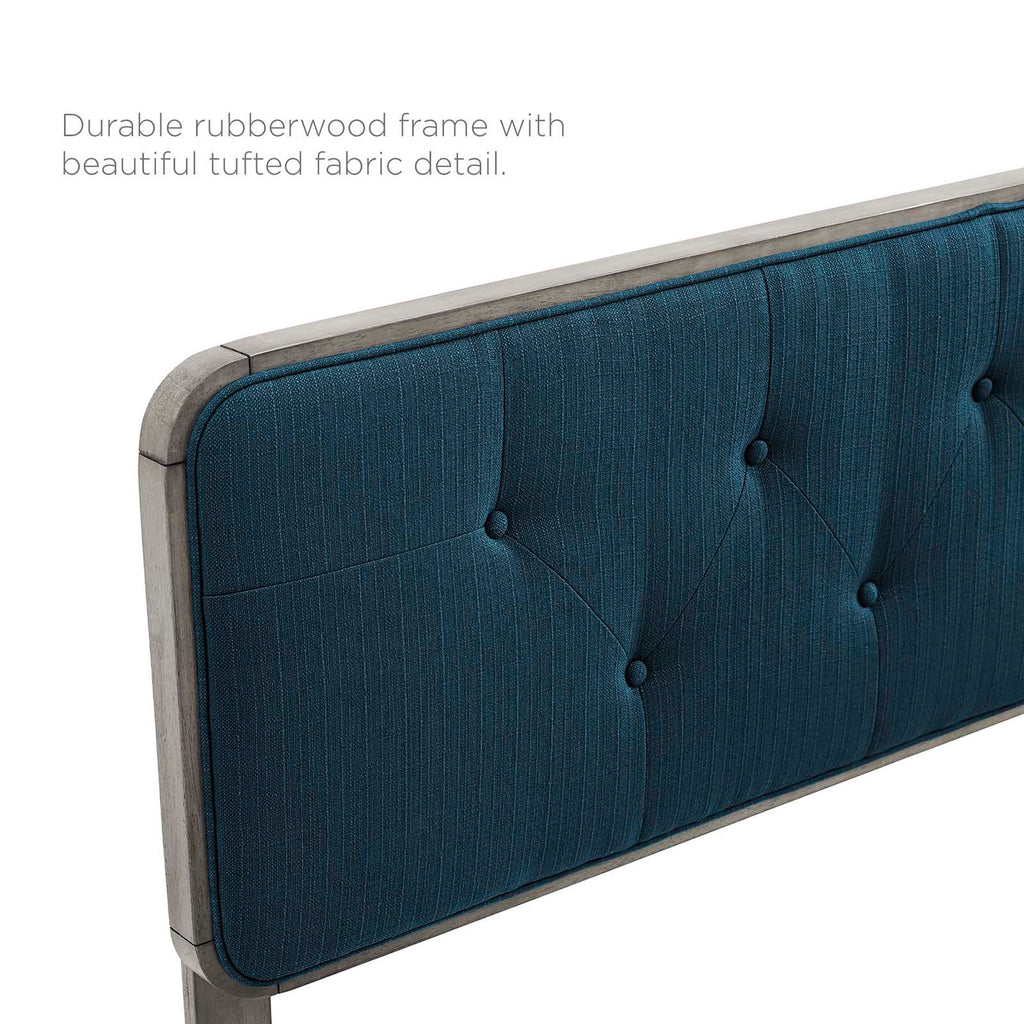 Collins Tufted Fabric and Wood Twin Headboard by Modway