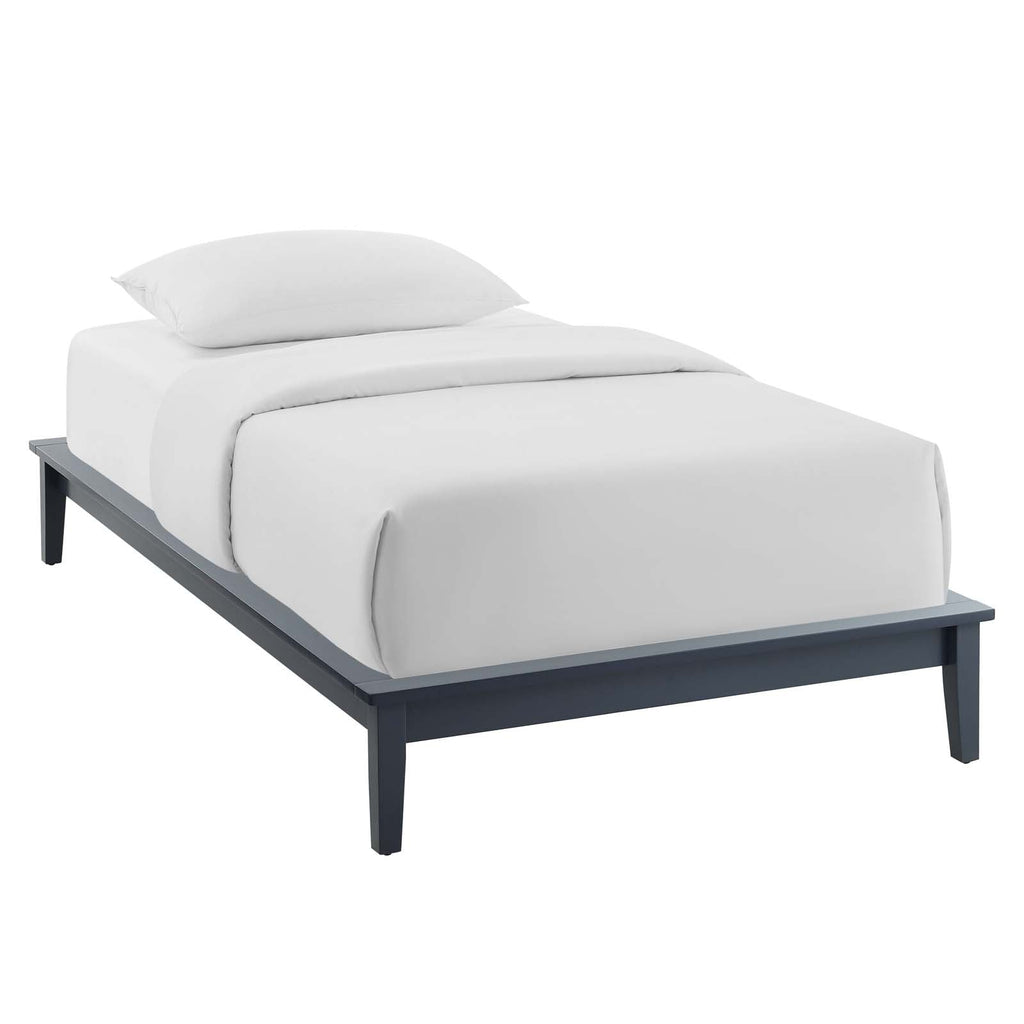 Lodge Wood Twin Platform Bed Frame by Modway